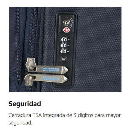 Candado TSA en maleta American Tourister Summerfunk 55 cm