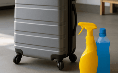 Cómo limpiar tu maleta paso a paso (y alargar su vida útil): Consejos de un Auxiliar de Vuelo