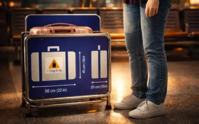 Medidas de maleta de cabina en 2026: guía real para viajar entre España y LATAM