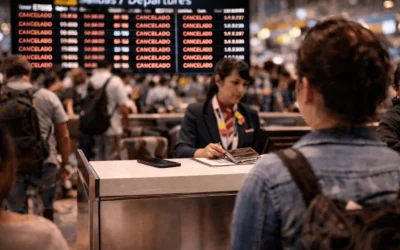 Vuelo cancelado a última hora: qué hacer, qué exigir y cuándo cobrar compensación
