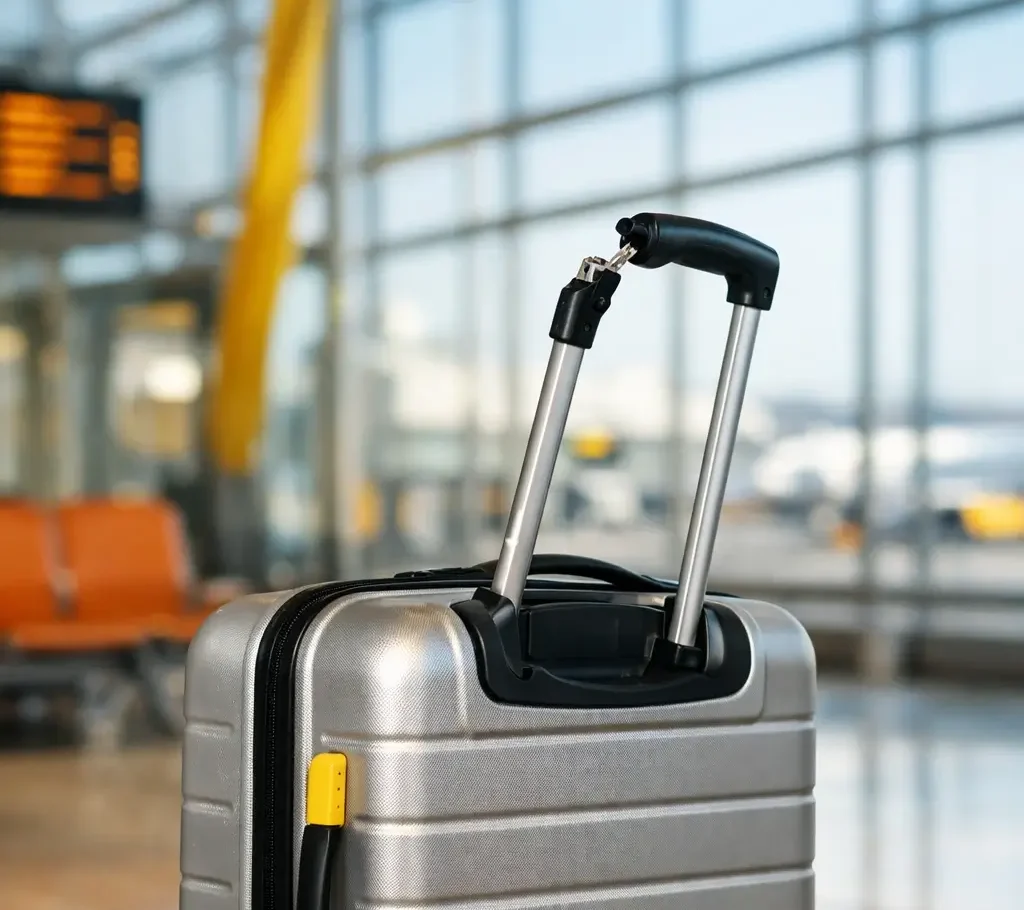 Maleta Dañada Maleta barata dañada por el asa