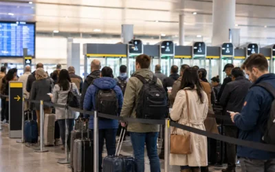 Colas por el EES en los aeropuertos de Europa: cómo evitar perder tu vuelo en 2026