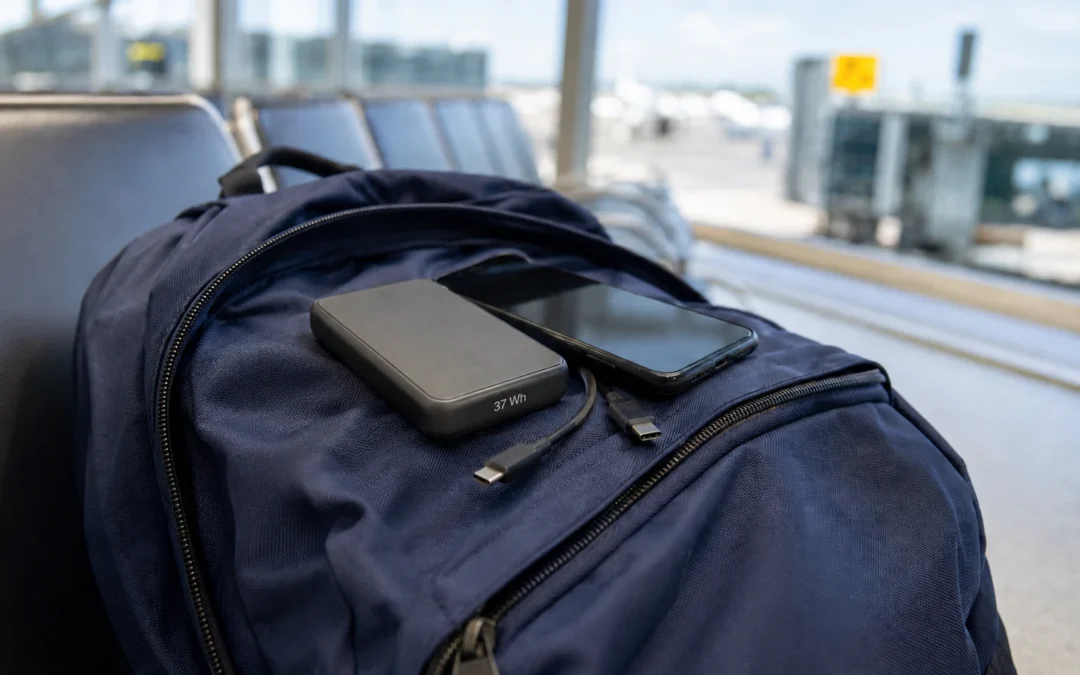Power bank en el avión en 2026: dónde llevarla, límites y nuevas reglas